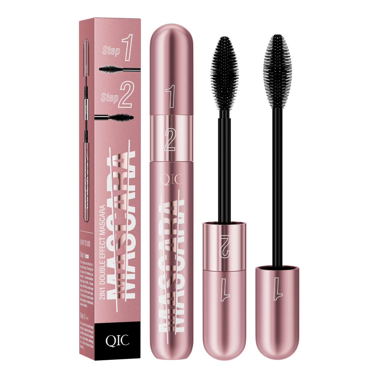 QIC Double-effect Mascara with 4D Brush